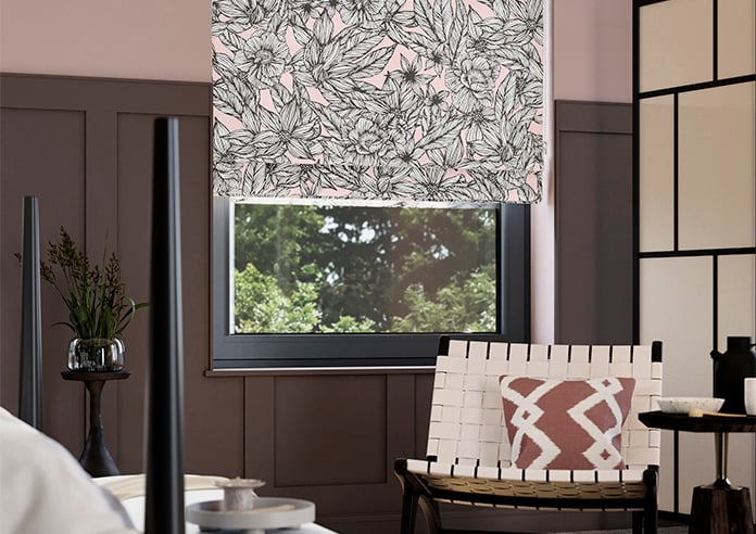 Ted Baker Velvet Vietnam, Pink - Roman Blind - Image 5